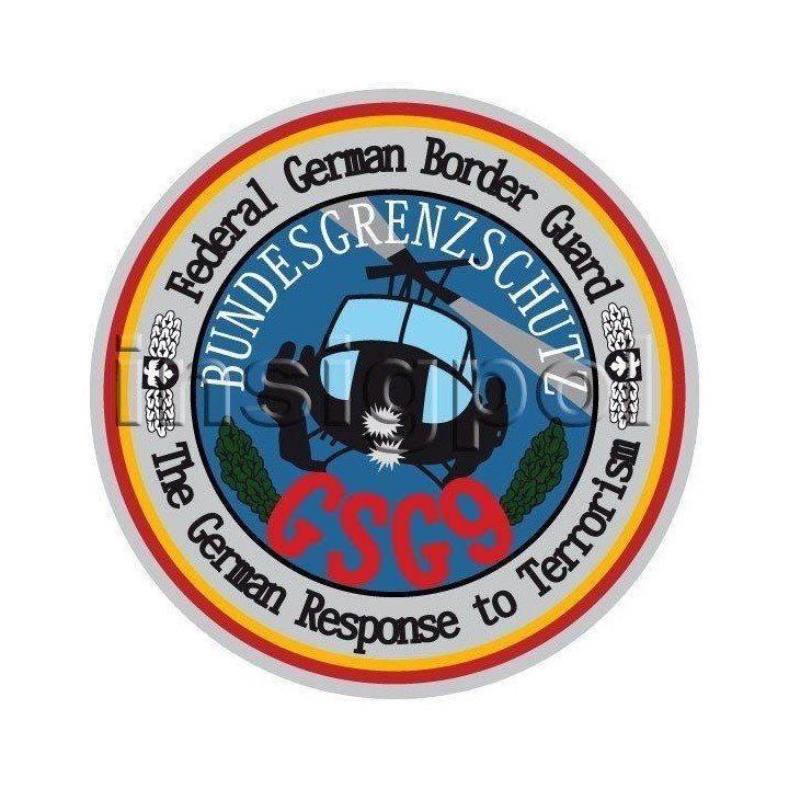 PARCHE GSG9 ALEMANIA