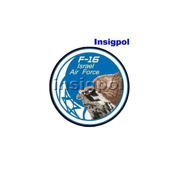 F16 AIR FORCE ISRAEL PATCH