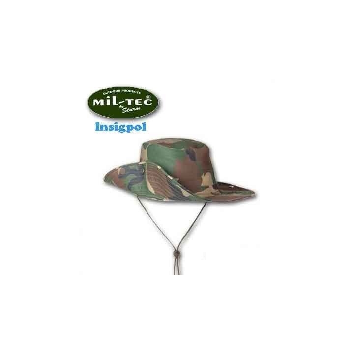 SOMBRERO MILITAR USA WOODLAND