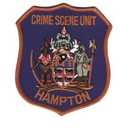 PARCHE-POLICiA-HAMPTON-CRIME-SCENE-UNIT