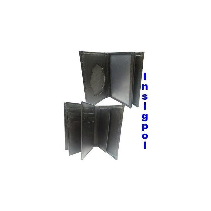 CARTERA-PORTAPLACA -POLICIA-NACIONAL-COMPLETA