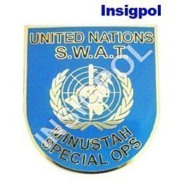 PLACA INSIGNIA MINUSTAH SPECIAL OPS