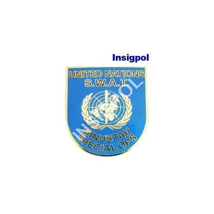 PLACA INSIGNIA MINUSTAH SPECIAL OPS