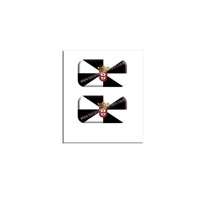 ceuta-flag-resin-sticker