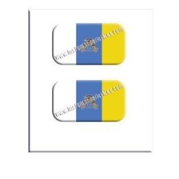 pegatina-resina-bandera-islas-canarias