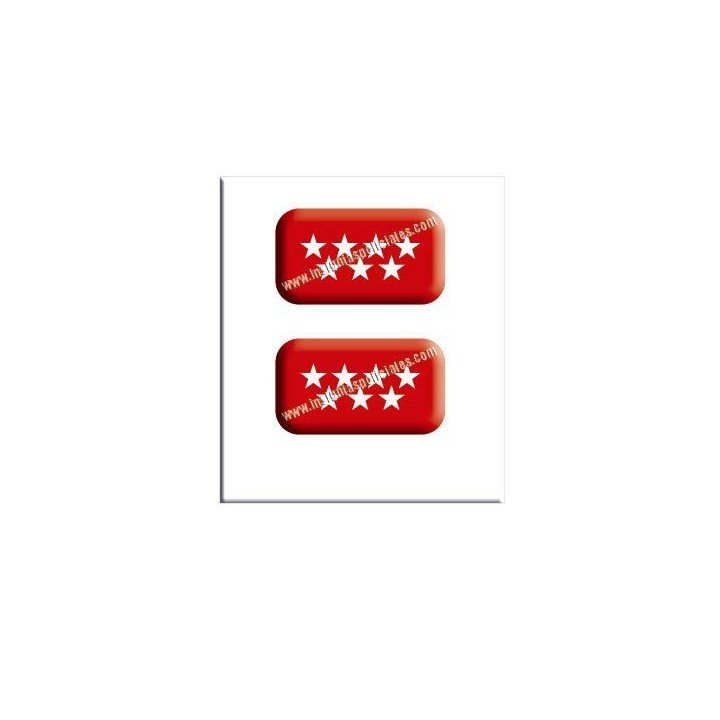 madrid-flag-resin-sticker