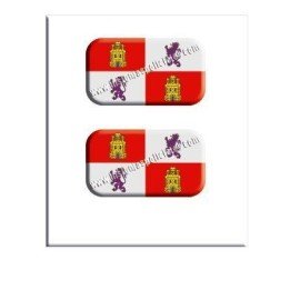 pegatina-resina-bandera-castilla-y-león-exterior