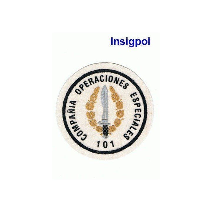 101 COE WHITE PATCH