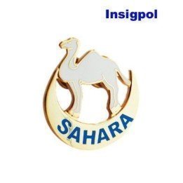 SPANISH MILITARY SAHARA CAMEL MINI BADGE