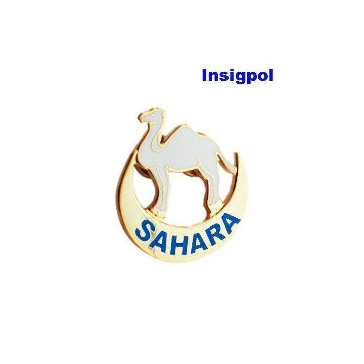 PIN INSIGNIA CAMELLO SAHARA ESPAÑOL