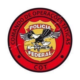 PARCHE POLICIA FEDERAL COMANDO OPERACIONES TÁCTICAS  BRASIL