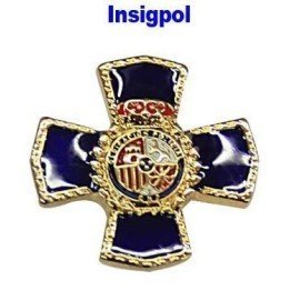 25 YEAR DEDICATION CNP POLICE PIN BADGE