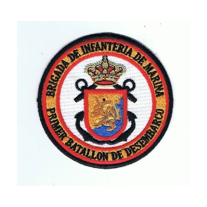 PARCHE-BRIGADA-INFANTERIA-MARINA-PRIMER BATALLON-DESEMBARCO