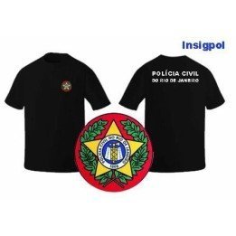 CAMISETA POLICÍA CIVIL RIO DE JANEIRO