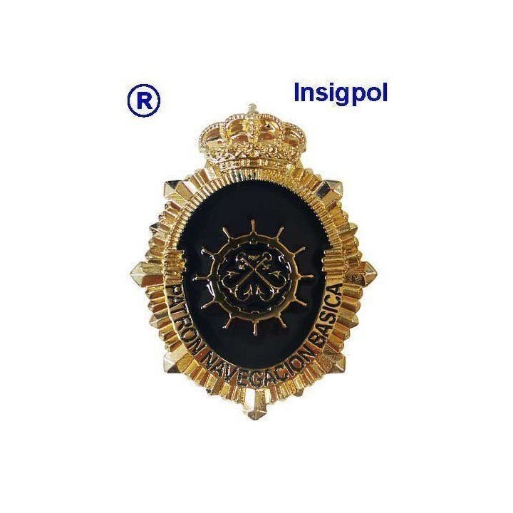 PLACA-INSIGNIA-PATRÓN-NAVEGACIÓN-BÁSICA