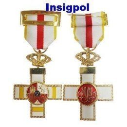 YELLOW RIBBON MILITARY MERIT CROSS MEDAL