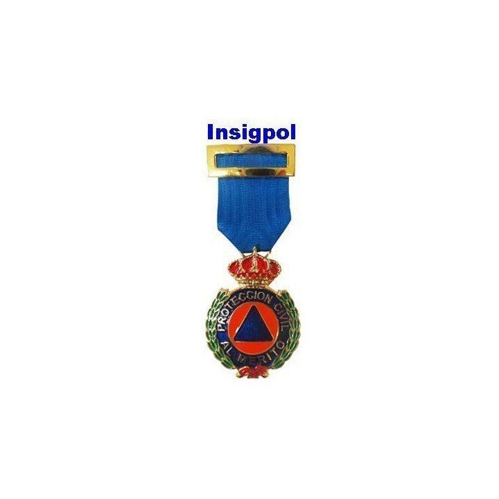 MEDALLA-MÉRITO-PROTECCIÓN-CIVIL-ORO-DISTINTIVO-AZUL