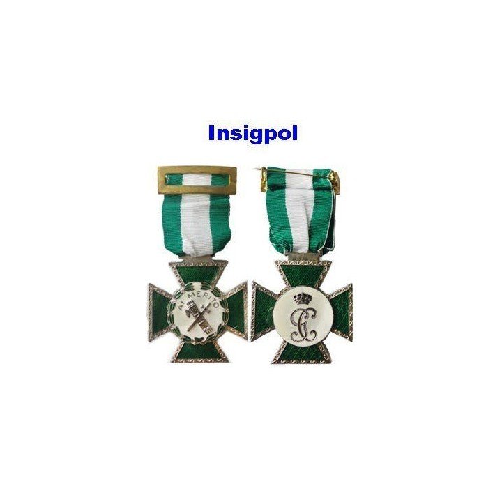 CRUZ-MÉRITO-GUARDIA-CIVIL-DISTINTIVO-BLANCO