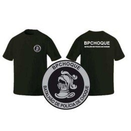 CAMISETA BATALHAO DE POLICIA DE CHOQUE