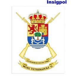 brigada-de-infantería-mecanizada-extremadura-XI-sticker