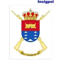 brigada-de-infantería-ligera-canarias-XVI-sticker