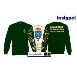 REGIMIENTO CAZADORES MONTAÑA GALICIA Nº 64 SWEATSHIRT