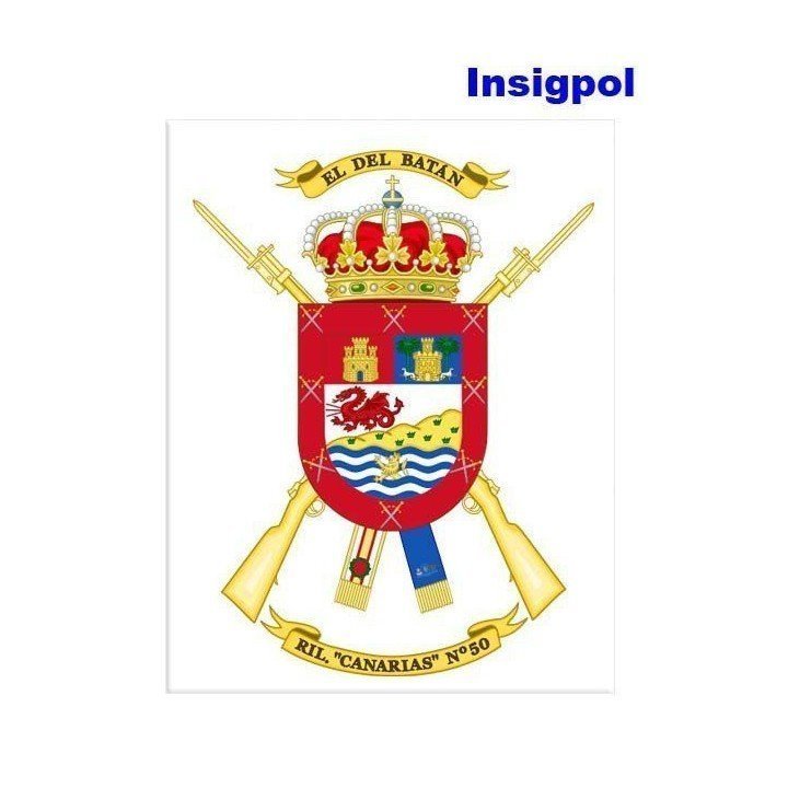 50th-light-infantry-regiment-canarias-sticker