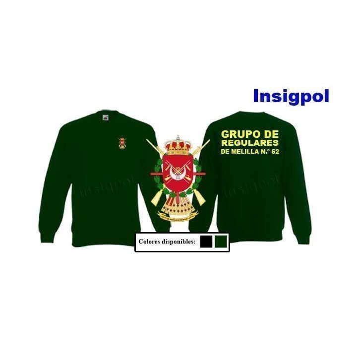SUDADERA REGULARES DE MELILLA Nº 52