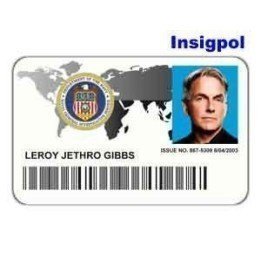 CREDENCIAL NCSI LEROY JETHRO GIBBS