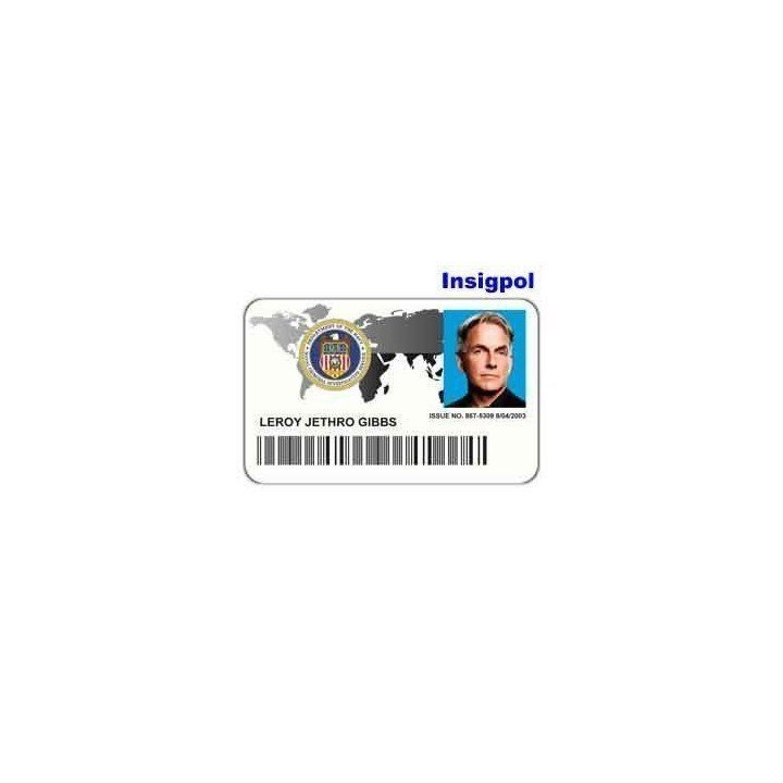LEROY JETHRO GIBBS NCIS ID CARD