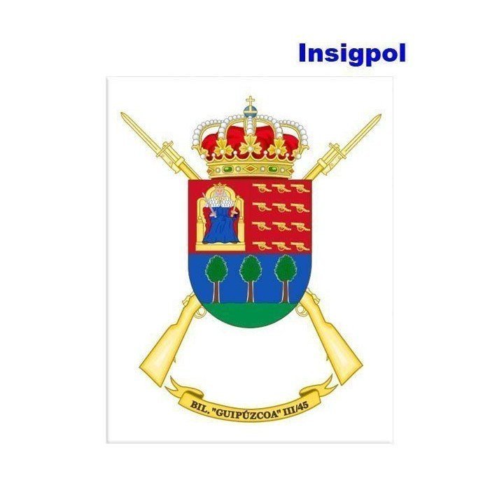 adhesivo-infantería-ligera-guipúzcoa-III/45