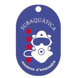 MOSSOS SUBAQUÀTICA DOG TAG