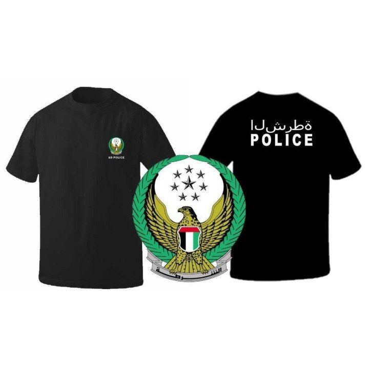 CAMISETA POLICIA EMIRATES ARABES UNIDOS