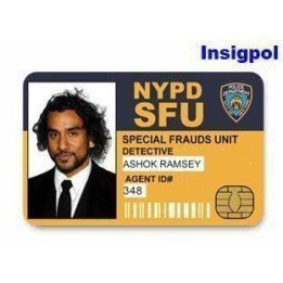 SFU NYPD ASHOK RAMSEY DETECTIVE ID CARD