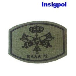 PARCHE REGIMIENTO ARTILLERIA ANTIAEREA Nº 72