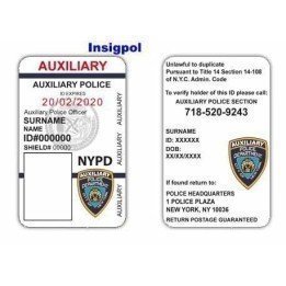 NYPD-AUXILIARY-CUSTOM-ID-CARD
