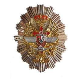 THREE SPANISH MILITARY FORCES  BADGE