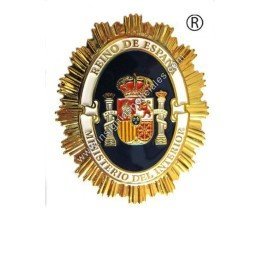 PLACA INSIGNIA FUNCIONARIO MINISTERIO DEL INTERIOR