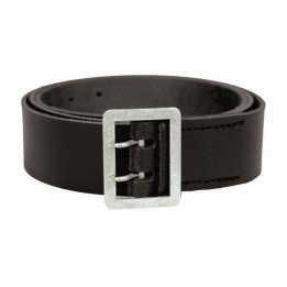 leMILTEC POLICE BLACK LEATHER BELT
