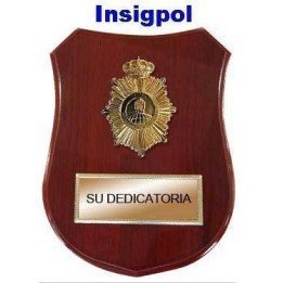 SPANISH-CNI-WOOD-PLAQUE