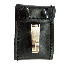 LEATHER POLICE KEYCHAIN HOLDER HAND