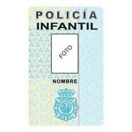 CREDENCIAL POLICÍA INFANTIL