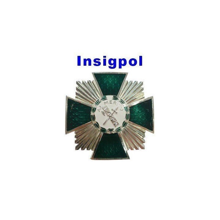 CRUZ-MÉRITO-GUARDIA-CIVIL-PLATA