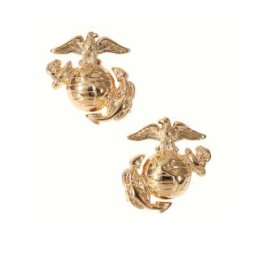 PAAR-MARINE-EAGLE-GLOBE-ANCHOR-GOLD-INSIGNIA