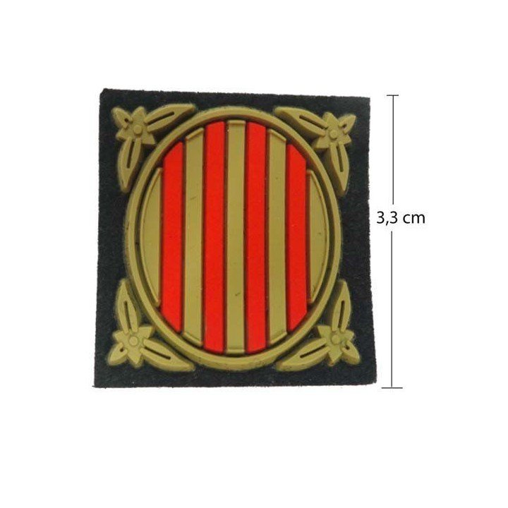 SHIELD FLAG CATALONIA PATCH 3 CMS.