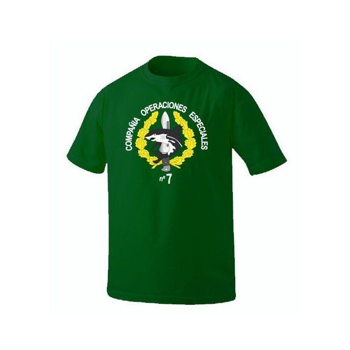 camiseta COE 7 emblema verde