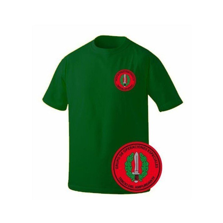 CAMISETA GRUPO OPERACIONES ESPECIALES - TERCIO DEL AMPURDAN IV