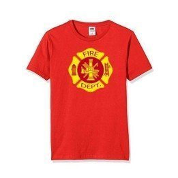 red-fire-department-t-shirt