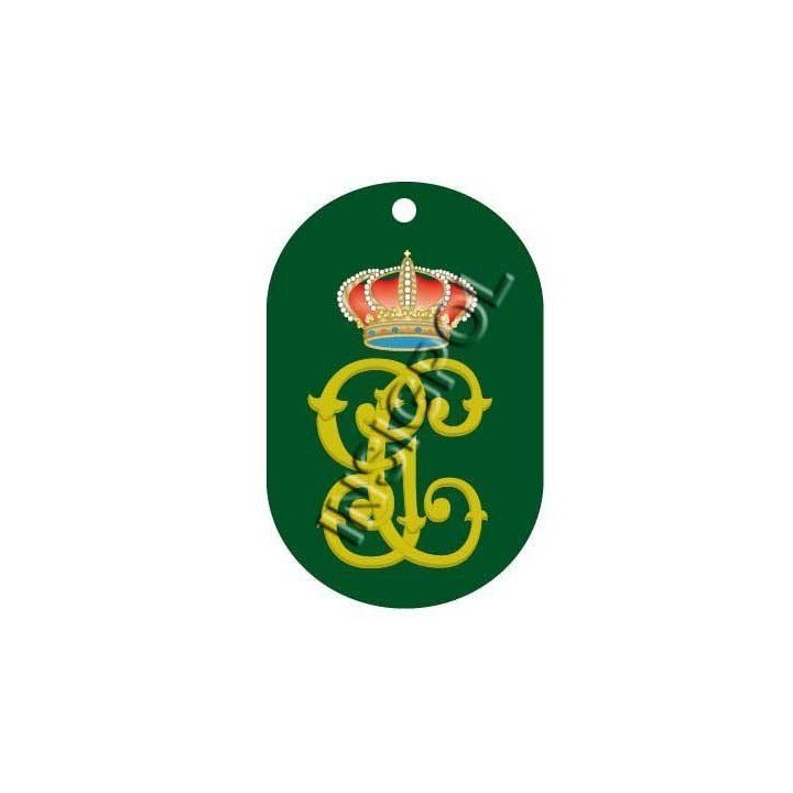 CHAPA IDENTIFICACIÓN GUARDIA CIVIL CIRCULO AHUMADA