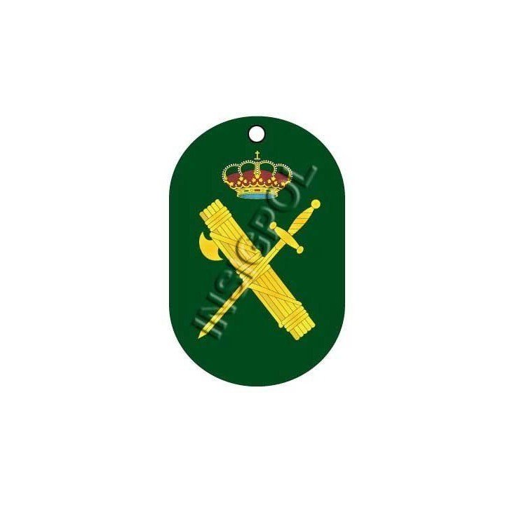 CHAPA IDENTIFICACIÓN GUARDIA CIVIL